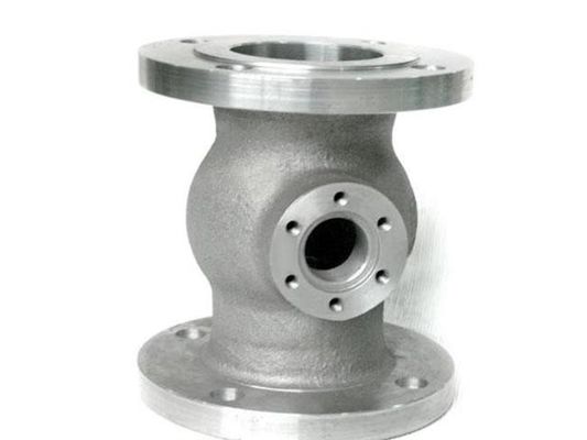 Fer ductile GGG50 Pièces moulées en fer de fonte Corps de soupape à billes moulées pour machines de construction
