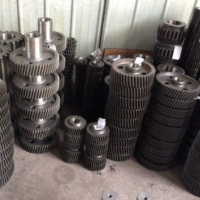 Parties de fonte en fer pour machines minières