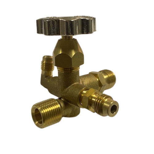 Composants de usinage de commande numérique par ordinateur de valve en laiton de manière d'OEM 5 de 80MM pour le connecteur de tuyau
